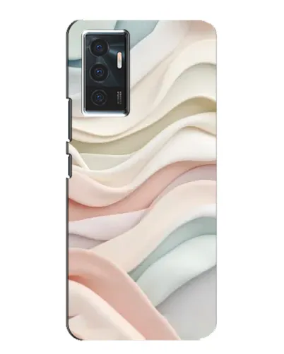Чехол для Vivo V23e с картинкой «Пастельные нежные волны»