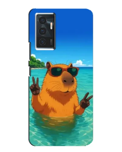 Чехол для Vivo V23e с картинкой «Морская капибара» Чехол для Vivo V23e с картинкой «Морская капибара»