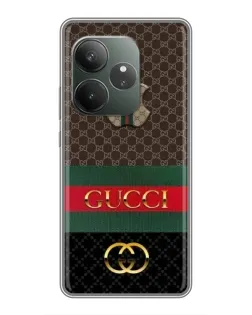 Чехол для Vivo V70 Elite с картинкой «Gucci — брендированный десерт»