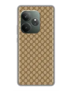 Чехол для Vivo V70 Elite с картинкой «Gucci — классический беж»