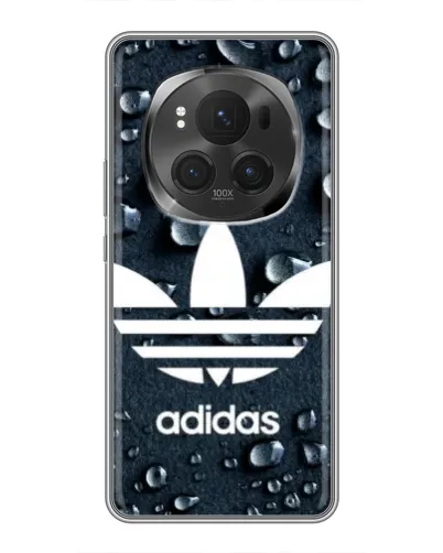 Чехол для Vivo X200 PRO с картинкой «Adidas Trefoil Blue»