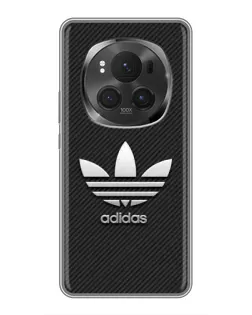 Чехол для Vivo X200 PRO с картинкой «Adidas Карбоновая текстура»