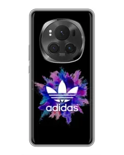 Чехол для Vivo X200 PRO с картинкой «Взрыв красок Adidas»