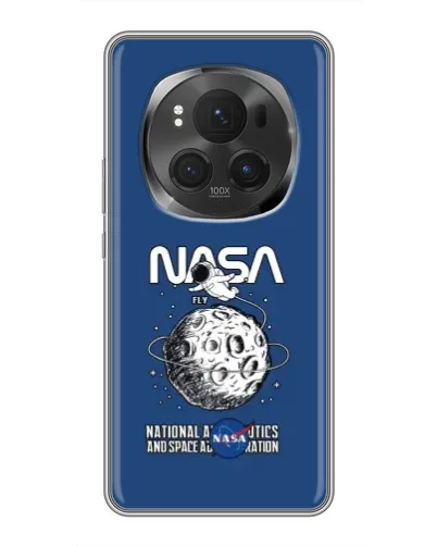 Чехол для Vivo X200 PRO с картинкой «NASA — лунная миссия»