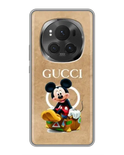 Чехол для Vivo X200 PRO с картинкой «Микки Маус Gucci — крафт» Чехол для Vivo X200 PRO с картинкой «Микки Маус Gucci — крафт»