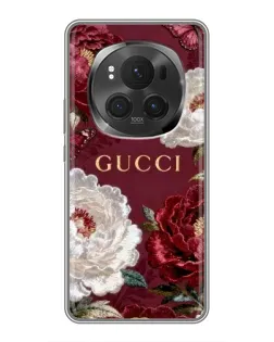 Чехол для Vivo X200 PRO с картинкой «Gucci — бордовые розы» Чехол для Vivo X200 PRO с картинкой «Gucci — бордовые розы»