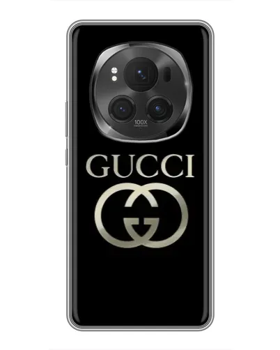 Чехол для Vivo X200 PRO с картинкой «Gucci — золото на черном» Чехол для Vivo X200 PRO с картинкой «Gucci — золото на черном»