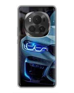 Чехол для Vivo X200 PRO с картинкой «Взгляд BMW с синими фарами» Чехол для Vivo X200 PRO с картинкой «Взгляд BMW с синими фарами»
