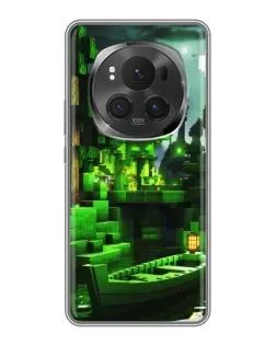 Чехол для Vivo X200 PRO с картинкой «Minecraft лесной пейзаж» Чехол для Vivo X200 PRO с картинкой «Minecraft лесной пейзаж»