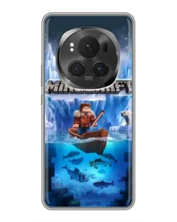 Чехол для Vivo X200 PRO с картинкой «Minecraft ледяной мир» Чехол для Vivo X200 PRO с картинкой «Minecraft ледяной мир»