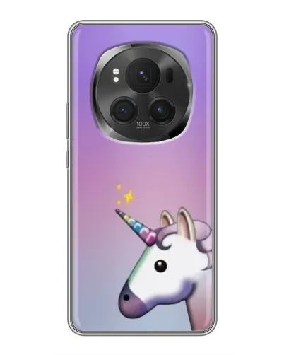 Чехол для Vivo X200 PRO с картинкой «Единорог градиент» Чехол для Vivo X200 PRO с картинкой «Единорог градиент»
