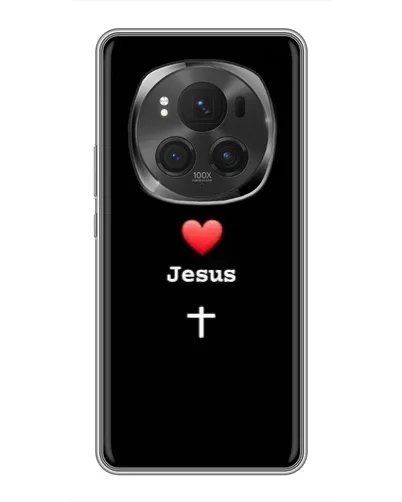 Чехол для Vivo X200 PRO с картинкой «Сердце - Jesus» Чехол для Vivo X200 PRO с картинкой «Сердце - Jesus»
