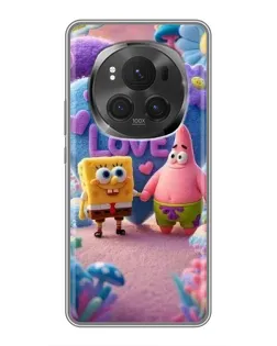 Чехол для Vivo X200 PRO с картинкой «Губка Боб Патрик»