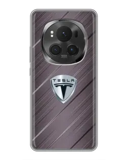Чехол для Vivo X200 PRO с картинкой «Металлическая текстура Tesla»