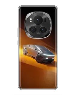 Чехол для Vivo X200 PRO с картинкой «Cybertruck в пустыне»