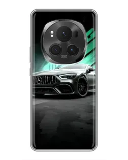 Чехол для Vivo X200 PRO с картинкой «Темный Mercedes AMG»