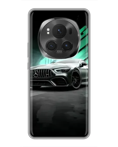 Чехол для Vivo X200 PRO с картинкой «Темный Mercedes AMG»