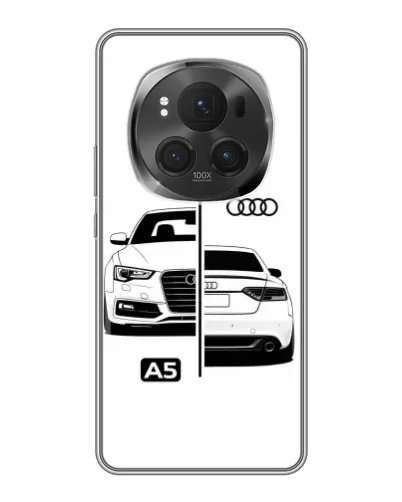 Чехол для Vivo X200 PRO с картинкой «Audi — контрастный дизайн» Чехол для Vivo X200 PRO с картинкой «Audi — контрастный дизайн»