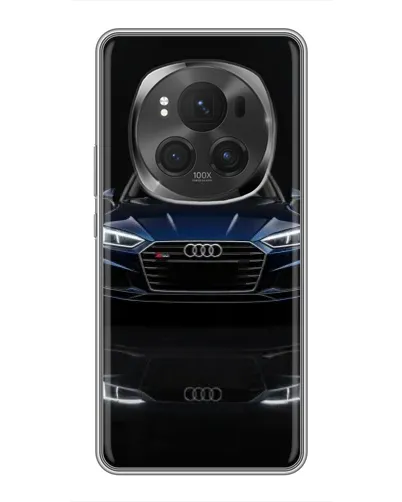 Чехол для Vivo X200 PRO с картинкой «Audi — ночное отражение» Чехол для Vivo X200 PRO с картинкой «Audi — ночное отражение»