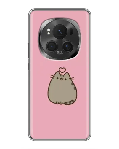 Чехол для Vivo X200 PRO с картинкой «Pusheen сердце»