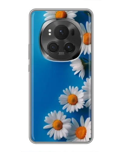 Чехол для Vivo X200 PRO с картинкой «Белоснежные маргаритки»