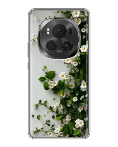 Чехол для Vivo X200 PRO с картинкой «Ветка мелких белых цветов»