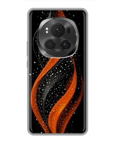 Чехол для Vivo X200 PRO с картинкой «Огненная звездная волна»