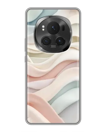 Чехол для Vivo X200 PRO с картинкой «Пастельные нежные волны»
