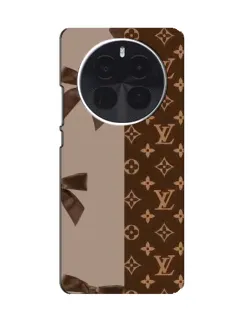 Чехол для Vivo X300s с картинкой «Louis Vuitton — банты»