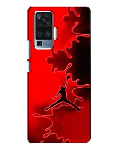 Чехол для Vivo X50 Pro с картинкой «Jordan Red Smoke» Чехол для Vivo X50 Pro с картинкой «Jordan Red Smoke»