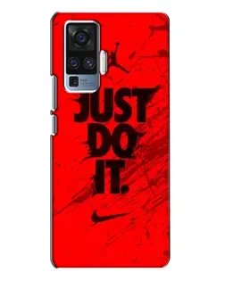 Чехол для Vivo X50 Pro с картинкой «Nike Just Do It»