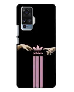 Чехол для Vivo X50 Pro с картинкой «Adidas Hands» Чехол для Vivo X50 Pro с картинкой «Adidas Hands»
