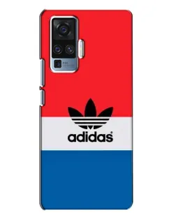 Чехол для Vivo X50 Pro с картинкой «Ретро блоки Adidas» Чехол для Vivo X50 Pro с картинкой «Ретро блоки Adidas»