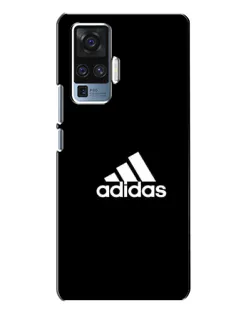 Чехол для Vivo X50 Pro с картинкой «Черная классика Adidas»