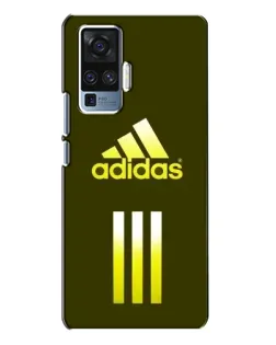 Чехол для Vivo X50 Pro с картинкой «Оливковый градиент Adidas»