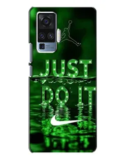 Чехол для Vivo X50 Pro с картинкой «Зеленый неоновый Nike» Чехол для Vivo X50 Pro с картинкой «Зеленый неоновый Nike»