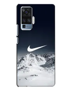 Чехол для Vivo X50 Pro с картинкой «Nike — зимние горы» Чехол для Vivo X50 Pro с картинкой «Nike — зимние горы»