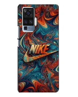 Чехол для Vivo X50 Pro с картинкой «Nike в абстракции» Чехол для Vivo X50 Pro с картинкой «Nike в абстракции»