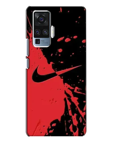 Чехол для Vivo X50 Pro с картинкой «Красные брызги Nike» Чехол для Vivo X50 Pro с картинкой «Красные брызги Nike»