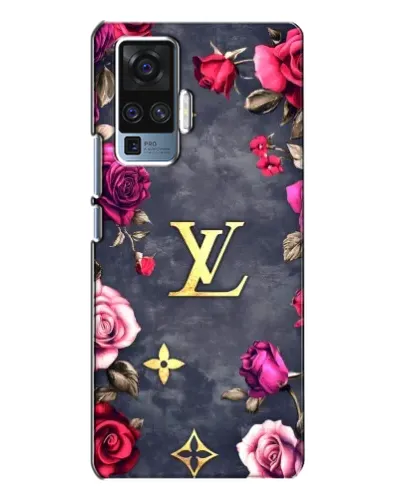 Чехол для Vivo X50 Pro с картинкой «Цветочный Louis Vuitton» Чехол для Vivo X50 Pro с картинкой «Цветочный Louis Vuitton»
