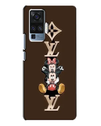 Чехол для Vivo X50 Pro с картинкой «LV и Микки Маус» Чехол для Vivo X50 Pro с картинкой «LV и Микки Маус»