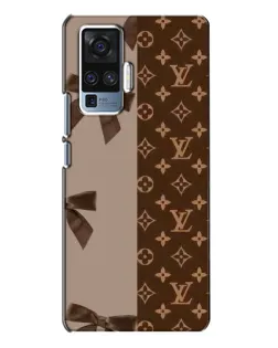 Чехол для Vivo X50 Pro с картинкой «Louis Vuitton — банты»