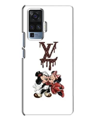 Чехол для Vivo X50 Pro с картинкой «LV и Микки Маус» Чехол для Vivo X50 Pro с картинкой «LV и Микки Маус»