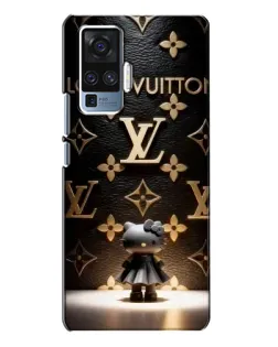 Чехол для Vivo X50 Pro с картинкой «Монограмма с фигурой»