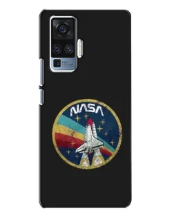 Чехол для Vivo X50 Pro с картинкой «NASA — эмблема миссии» Чехол для Vivo X50 Pro с картинкой «NASA — эмблема миссии»