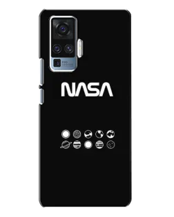 Чехол для Vivo X50 Pro с картинкой «NASA — технический принт» Чехол для Vivo X50 Pro с картинкой «NASA — технический принт»