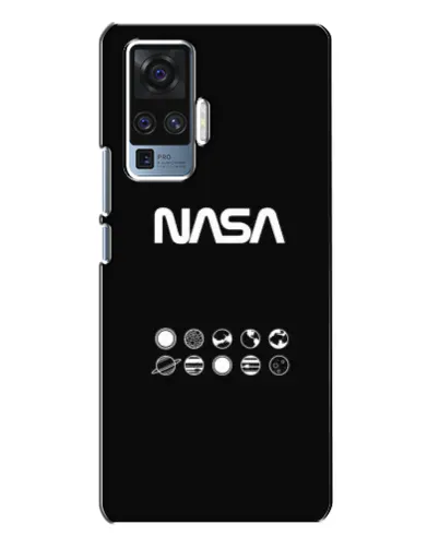 Чехол для Vivo X50 Pro с картинкой «NASA — технический принт» Чехол для Vivo X50 Pro с картинкой «NASA — технический принт»