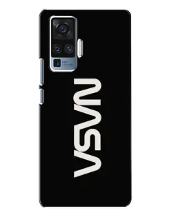 Чехол для Vivo X50 Pro с картинкой «NASA — вертикальный логотип» Чехол для Vivo X50 Pro с картинкой «NASA — вертикальный логотип»