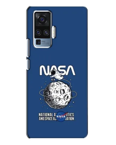 Чехол для Vivo X50 Pro с картинкой «NASA — лунная миссия» Чехол для Vivo X50 Pro с картинкой «NASA — лунная миссия»