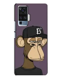 Чохол для Vivo X50 Pro з картинкою «Bored Ape в кепці» Чохол для Vivo X50 Pro з картинкою «Bored Ape в кепці»